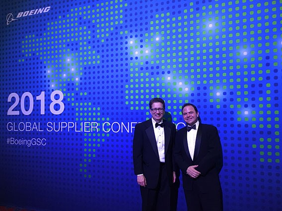 Click Bond Awarded Silver Boeing Performance Excellence Award for 2017