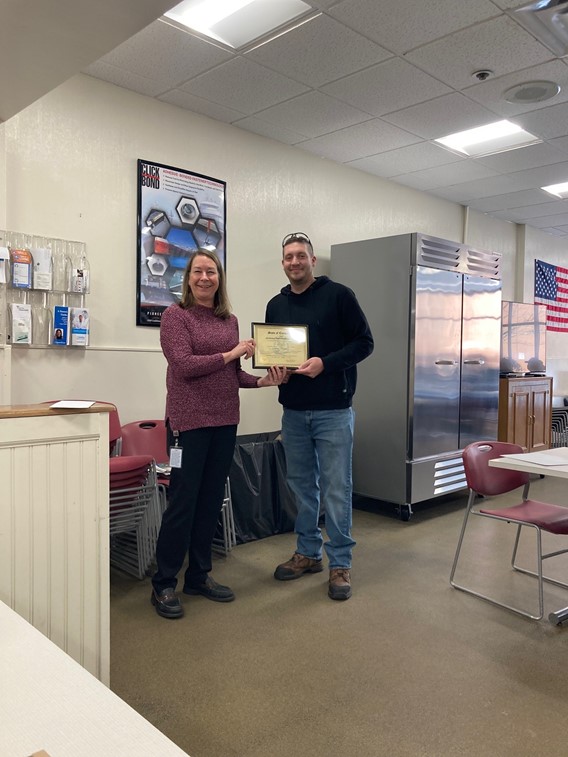 Watertown’s Patrick Harrison Completes First of TWO Apprenticeships Watertown’s Patrick Harrison Completes First of TWO Apprenticeships