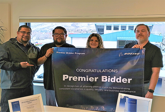 Click Bond is a Proud Member of Boeing Premier Bidder Program