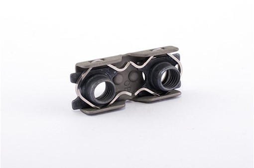 Two-Nut Channel Nutplate