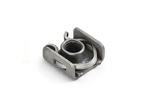 No-Lug Clip-Retained Nutplate