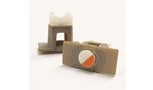 Internally-Fixtured Standoff Swivel Cable-Tie Mount