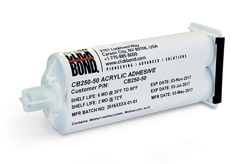 CB250 50ml Acrylic Adhesive Cartridge