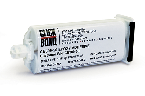CB309 50ml Epoxy Adhesive Cartridge