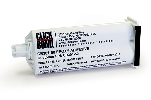 CB301 50ml Epoxy Adhesive Cartridge