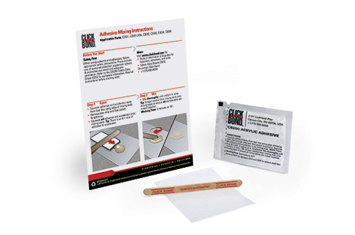 CB200 Acrylic Adhesive Kit