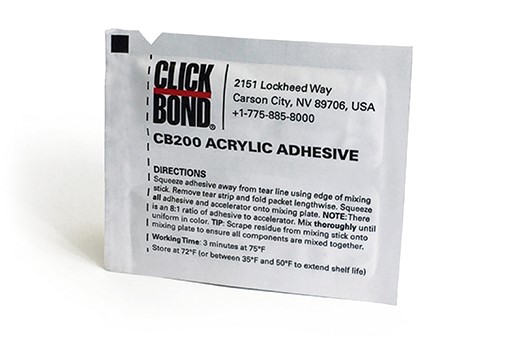 CB200 Acrylic Adhesive Kit