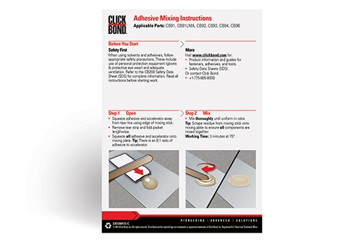 CB300 Epoxy Adhesive Kit