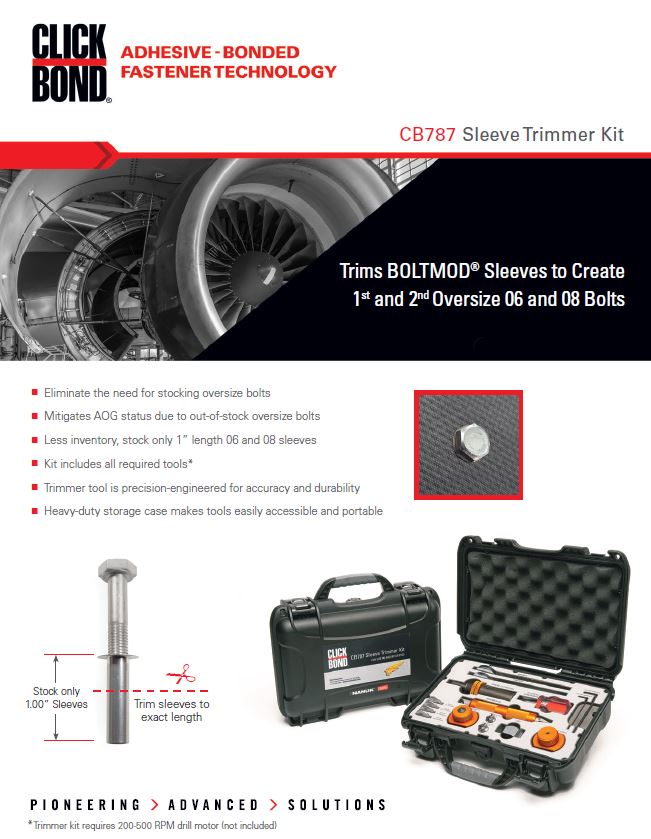 Click Bond Sleeve Trimmer Kit Click Bond