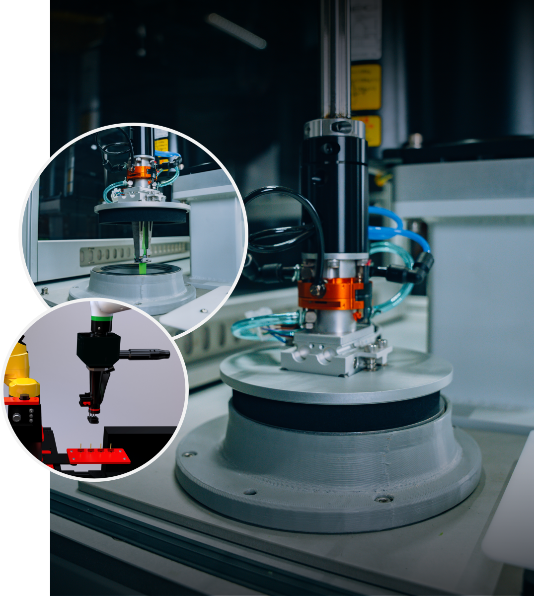 Laser-based surface preparation system used in Click Bond’s Automated Bonding Technology process.