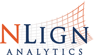 NLign Analytics logo representing digital twin-driven asset intelligence solutions for aerospace and defense.